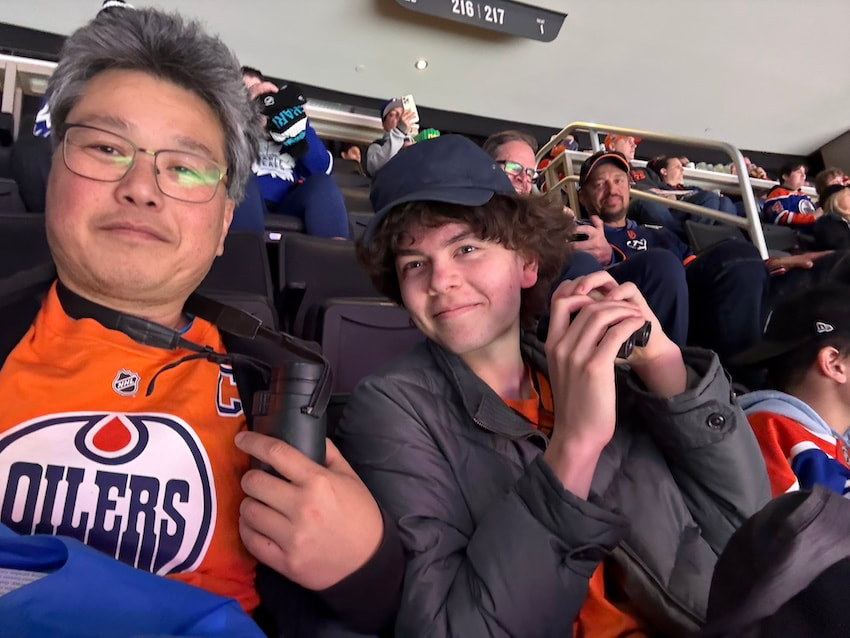 A True Canadian Experience: Let's Go Oilers!